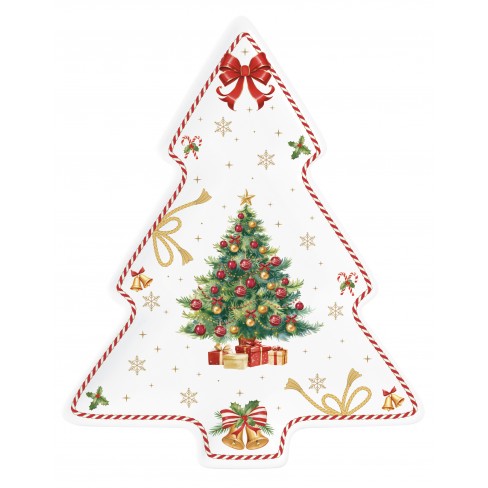 Плато за сервиране елха 20х25см Christmas Tale